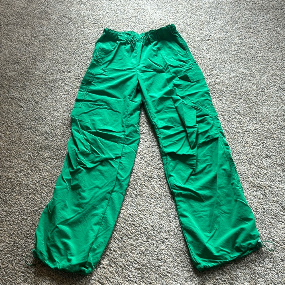 Green Track Pants for Women